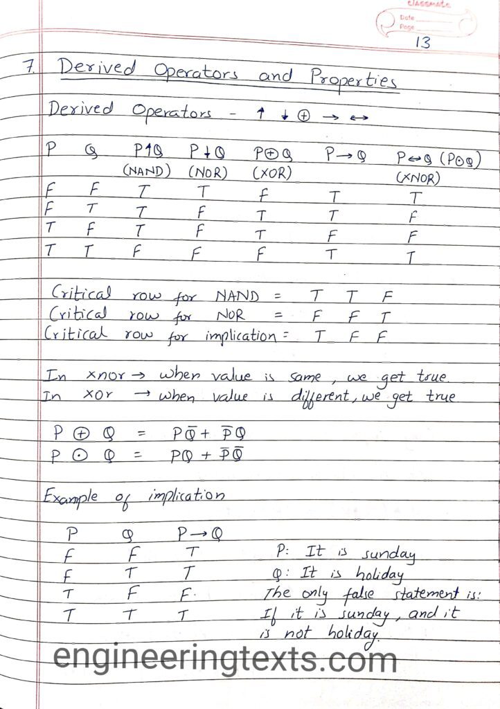 Mathematical Logic Notes 2 Page 1