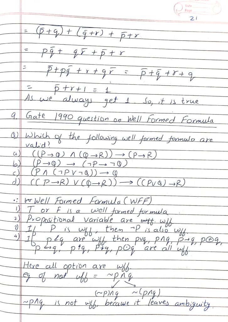 Mathematical Logic Notes 2 Page 9