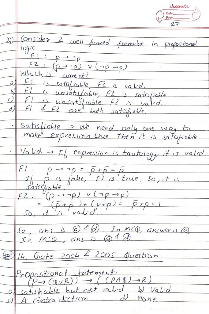 Mathematical Logic notes 3 Page 1