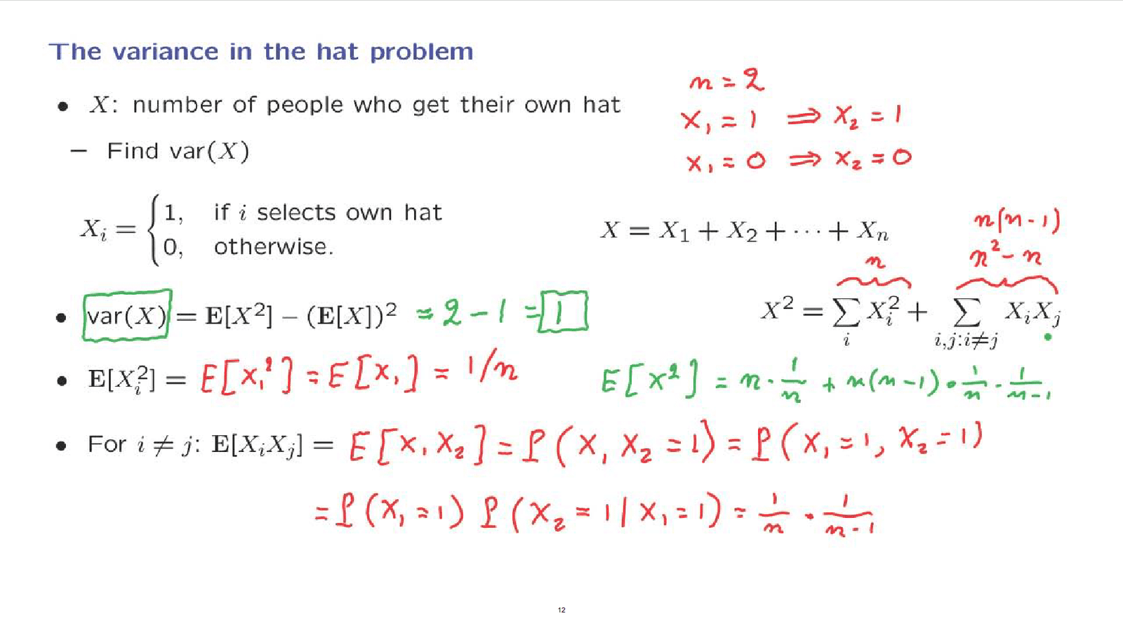 Hat Problem Probability – L07.8 The Hat Problem - Engineering Texts